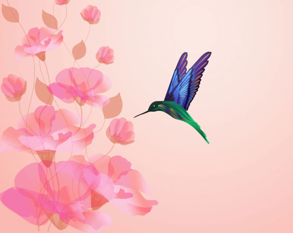 Hummingbirds are messengers of hope.